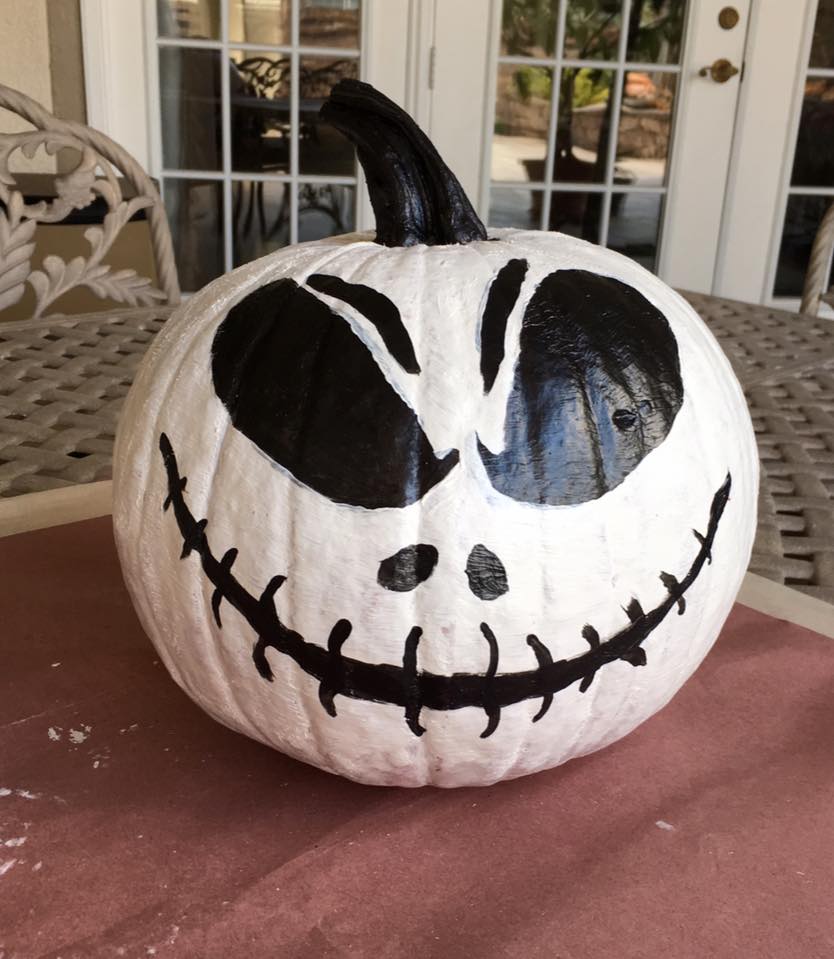 Dong's first Halloween Pumpkin